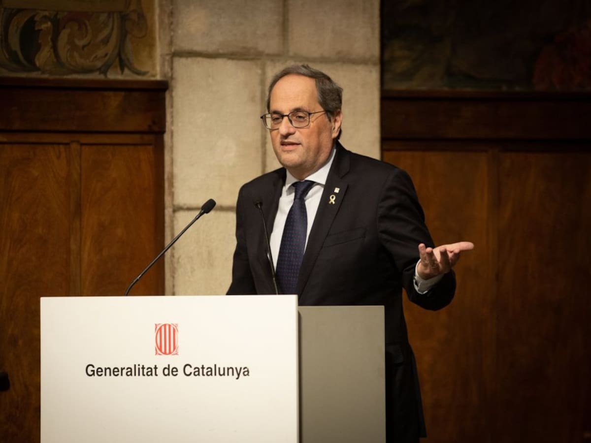 El Suprem manté la inhabilitació de Torra com a diputat