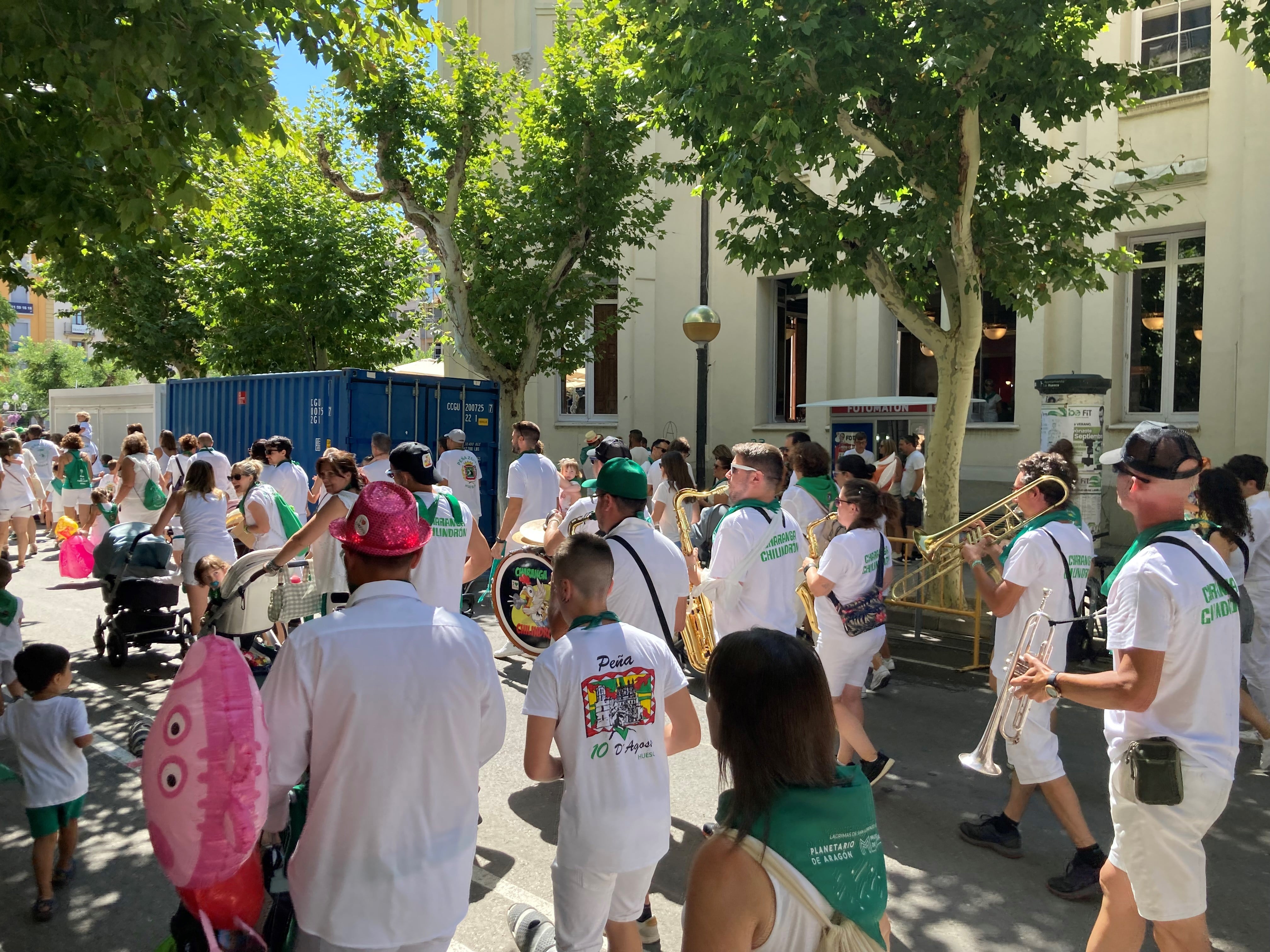 Huesca sigue disfrutando de las fiestas de San Lorenzo