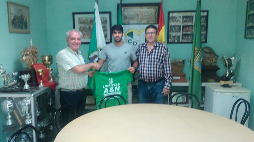 Lebrón durante su presentación en las oficinas del Rota.