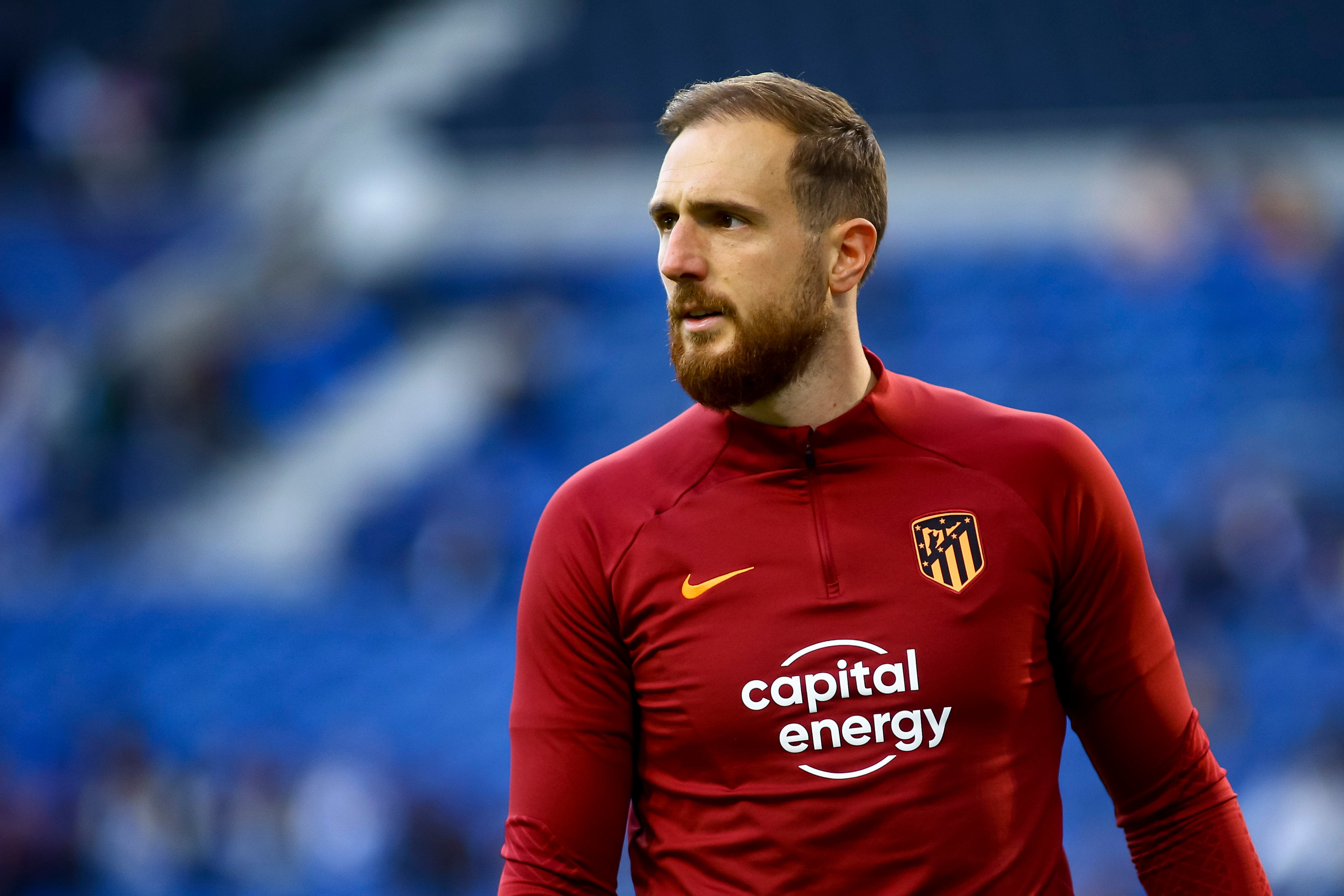 Jan Oblak, en un partido del Atlético esta temporada