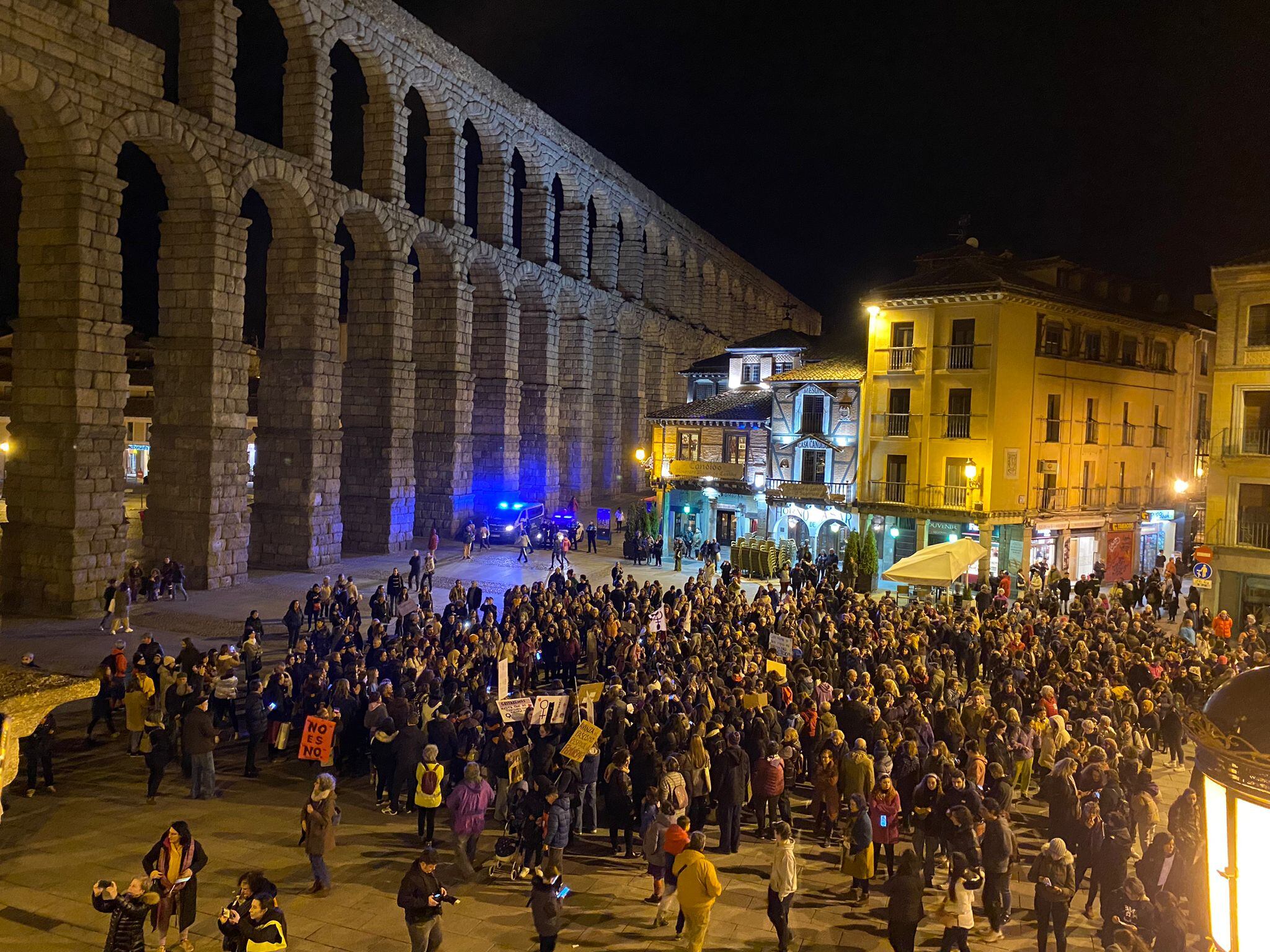 Más de 1.500 personas en la manifestación del Día Internacional de la Mujer