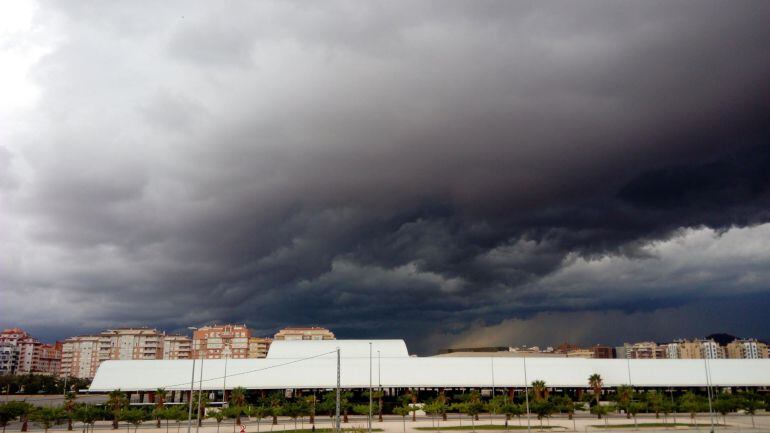 Imagen del cielo en la capital de La Plana
