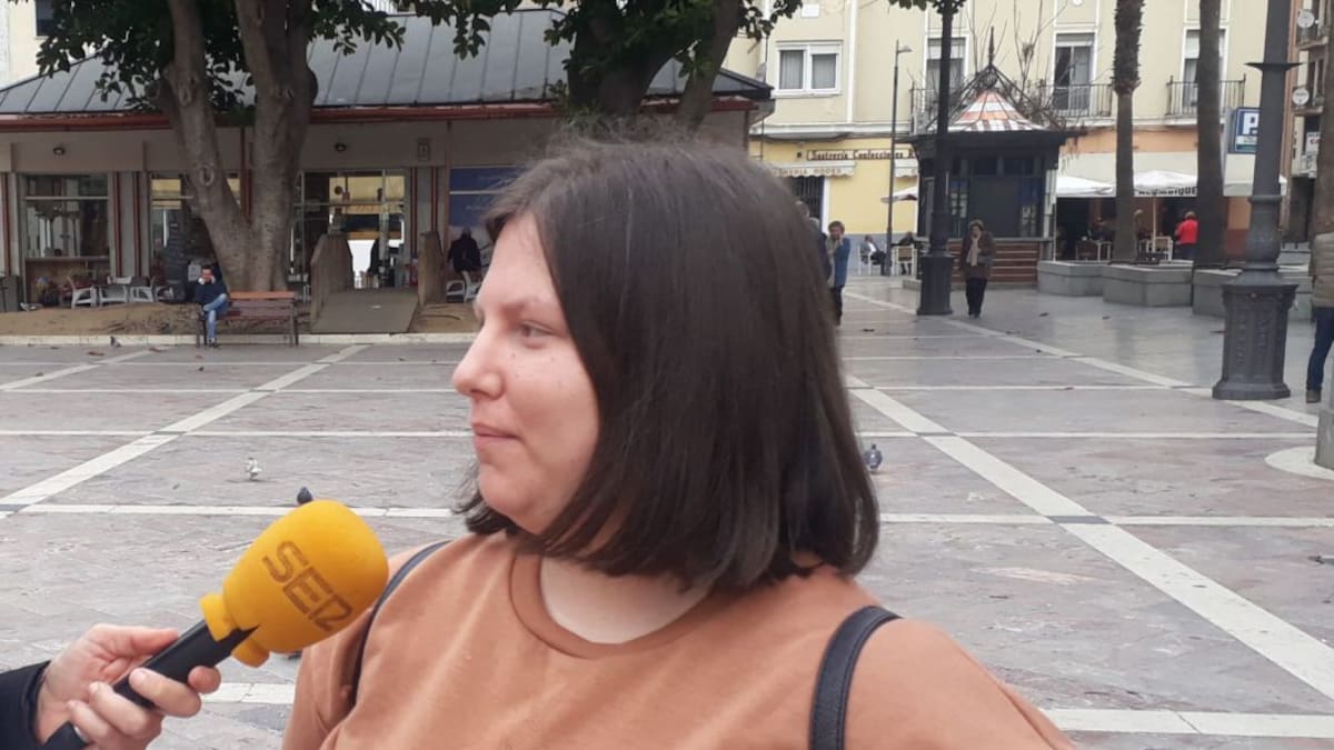 Aroa Gutiérrez, de la asociación Luna de mujeres con discapacidad