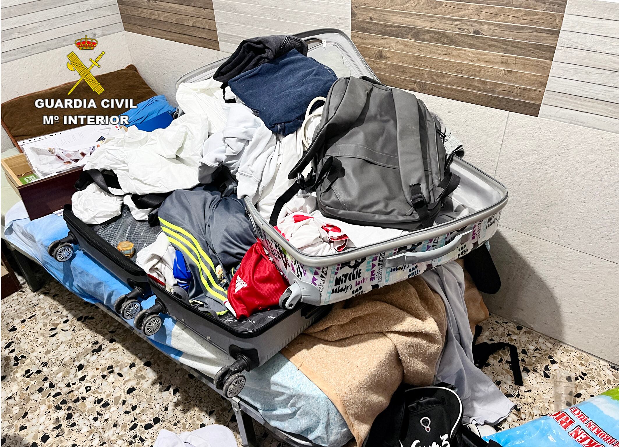 Efectos personales de las victimas