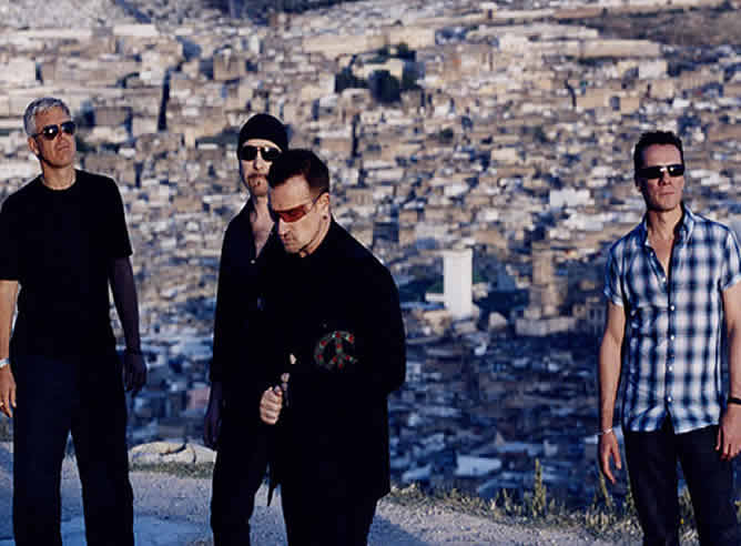 Imagen tomada en Fez, en junio de 2007 durante la gira del grupo