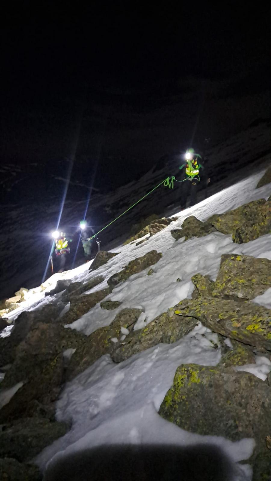 Senderistas rescatados