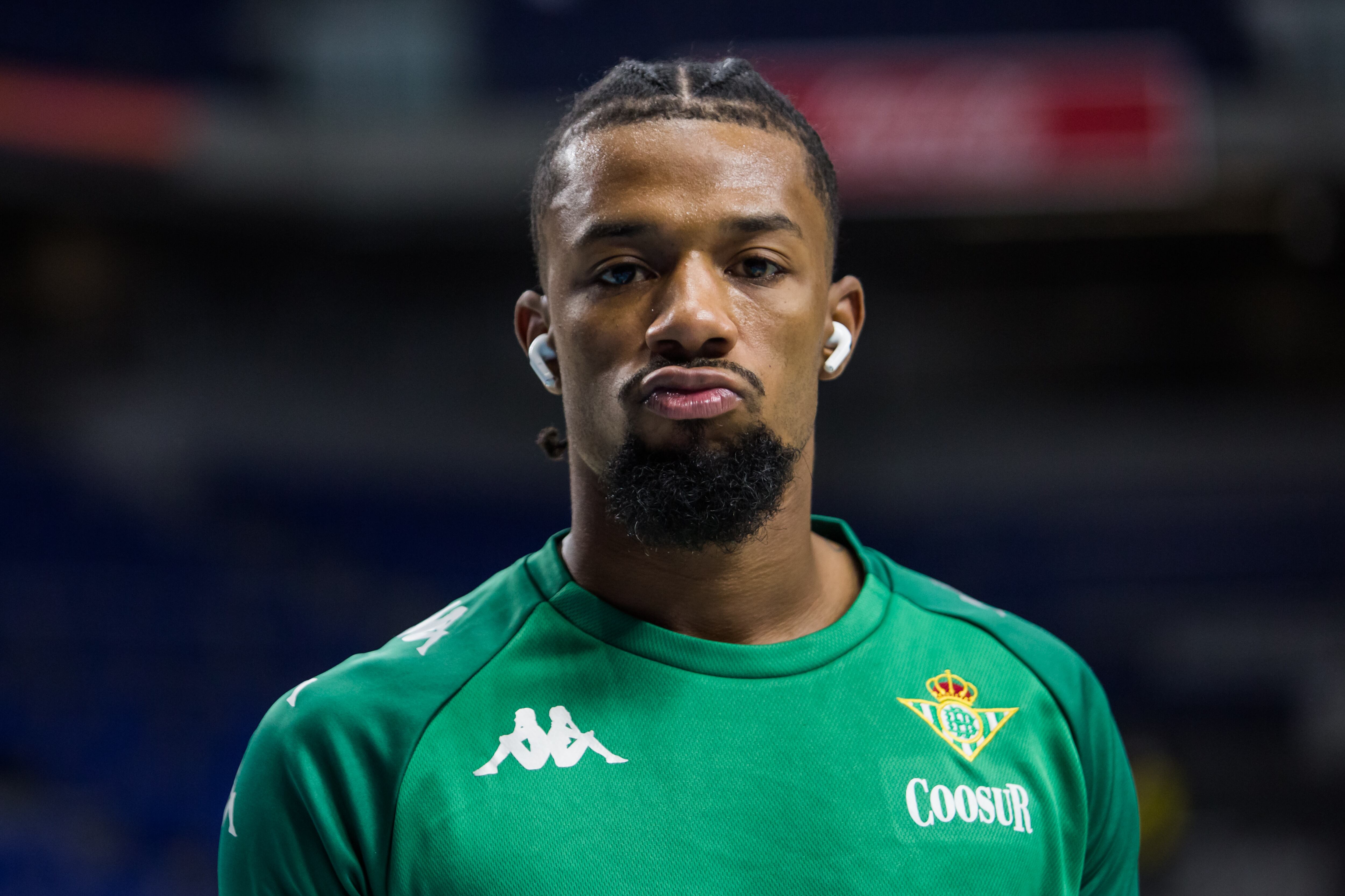 MADRID, SPAIN - 2021/11/21: Shannon Evans during Real Madrid victory over Coosur Real Betis (71 - 48) in Liga Endesa regular season (day 11) at Wizink Center. (Photo by Juan Carlos García Mate/Pacific Press/LightRocket via Getty Images)