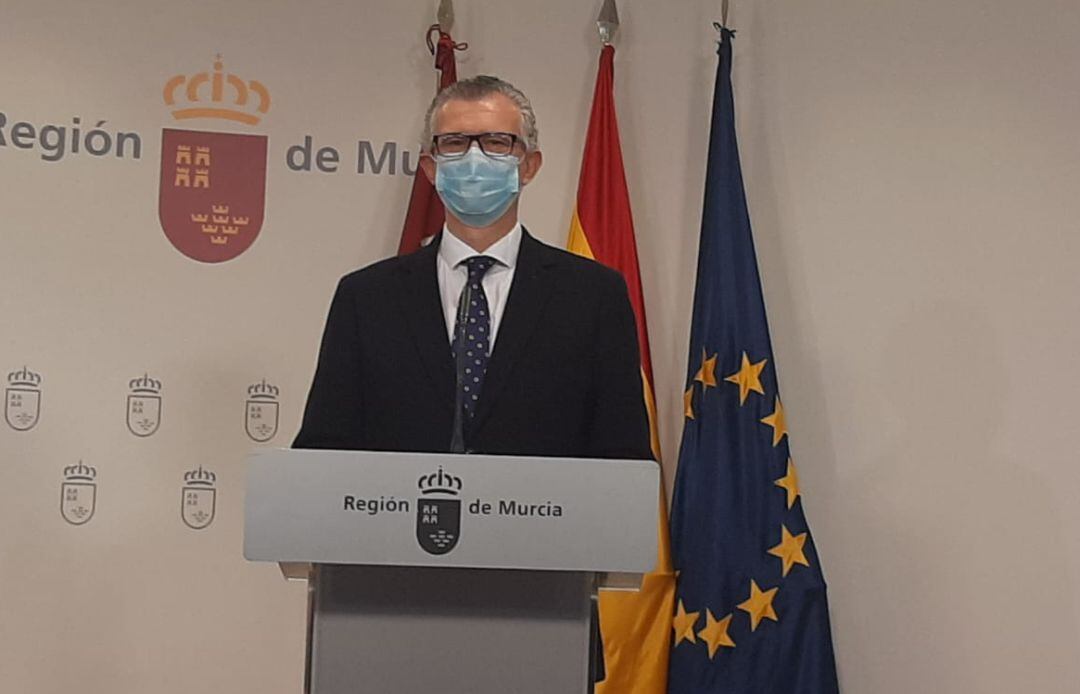 Juan José Pedreño, consejero de Salud