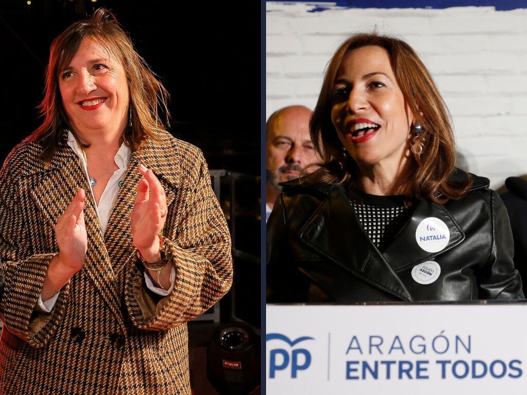 Lola Ranera (PSOE) y Natalia Chueca (PP), candidatas a la Alcaldía de Zaragoza