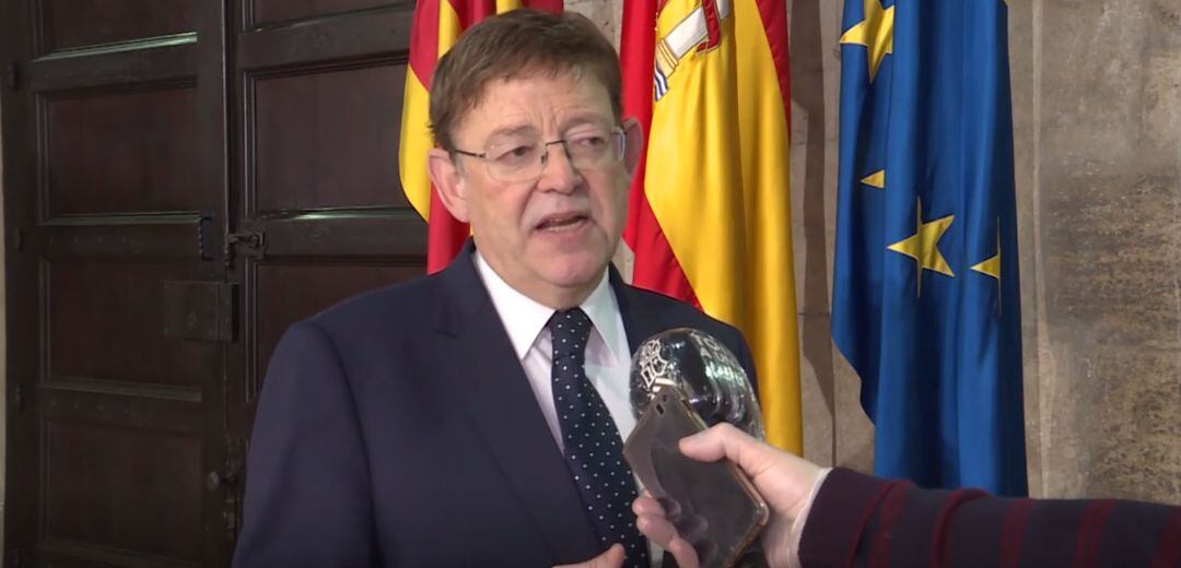 El president de la Generalitat Valenciana, Ximo Puig