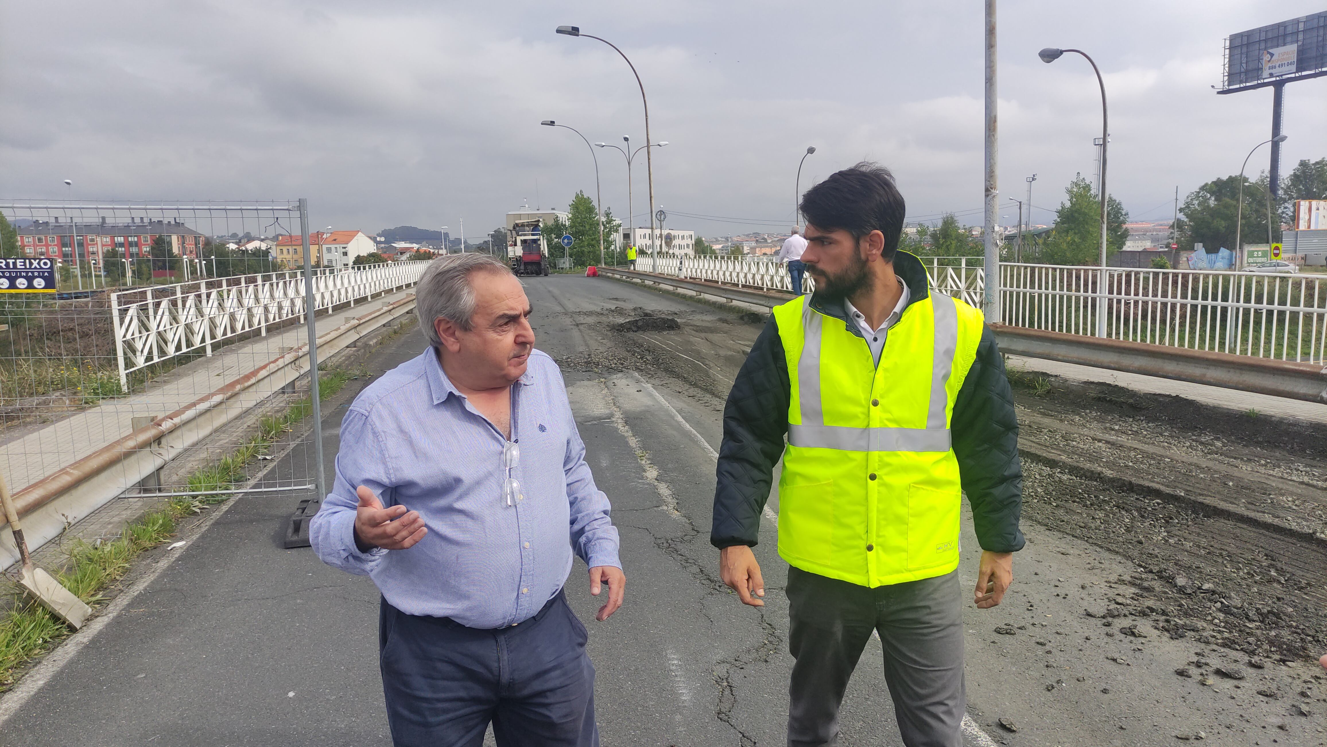 El edil Julián Reina ha visitado este viernes la zona