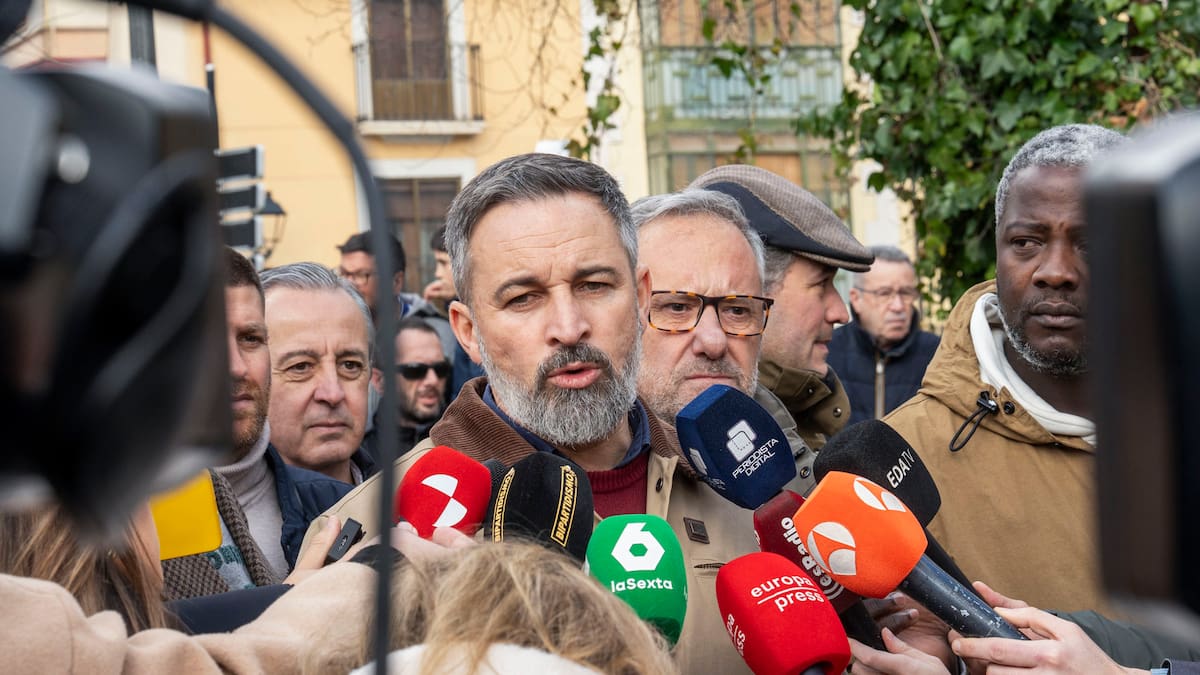 Santiago Abascal ve "más difícil" un pacto con el PP para formar gobierno en Aragón y aduce una pérdida de confianza