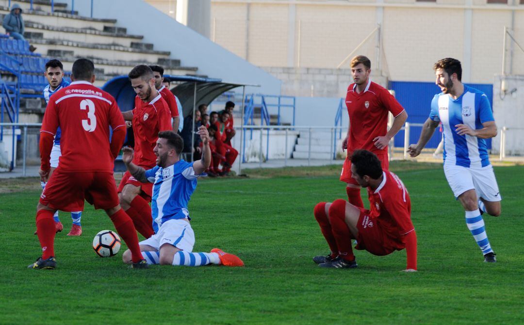 Imagen del partido disputado en La Juventud 