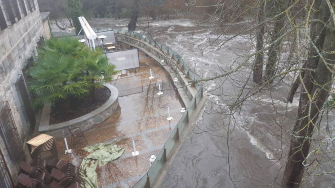 Casa de la Moneda en la última inundación 