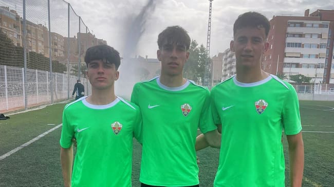 Tres jugadores del CD Olímpic, a prueba en el Elche CF