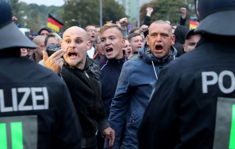 Las protestas en Chemnitz