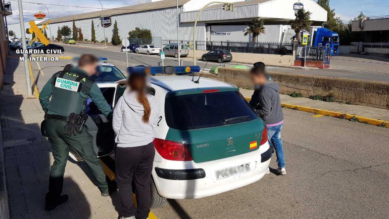 Fotografía facilitada por la Guardia Civil en Autol (La Rioja)