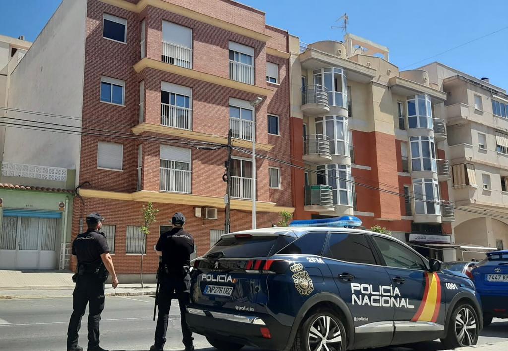 La Policía Nacional en El Altet