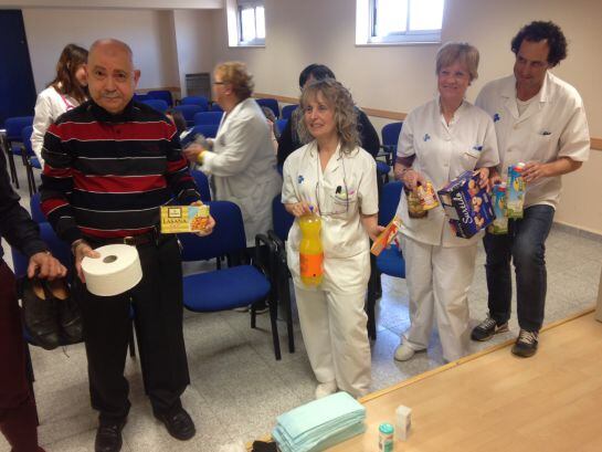 Treballadors del CAP Sant Pere.