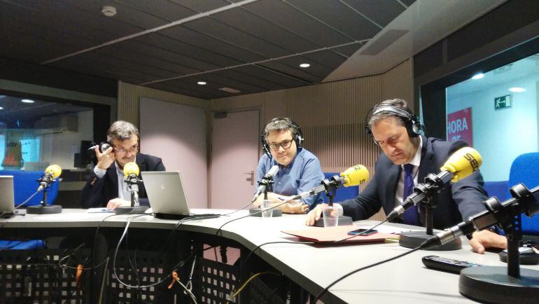 José Manuel López (Podemos) y José Cepeda (PSOE) en La Ventana de Madrid