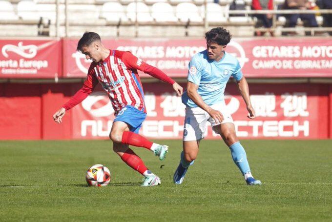 Un momento del partido