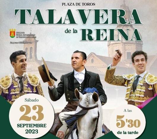 Las entradas se podrán adquirir a partir del 11 de septiembre. Cartel de toros para las Ferias de San Mateo 2023, Talavera de la Reina.