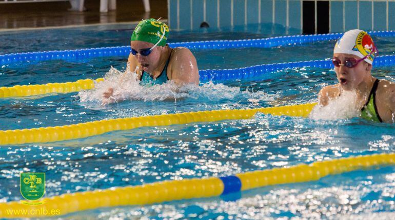Sandra Mateos durante una prueba.