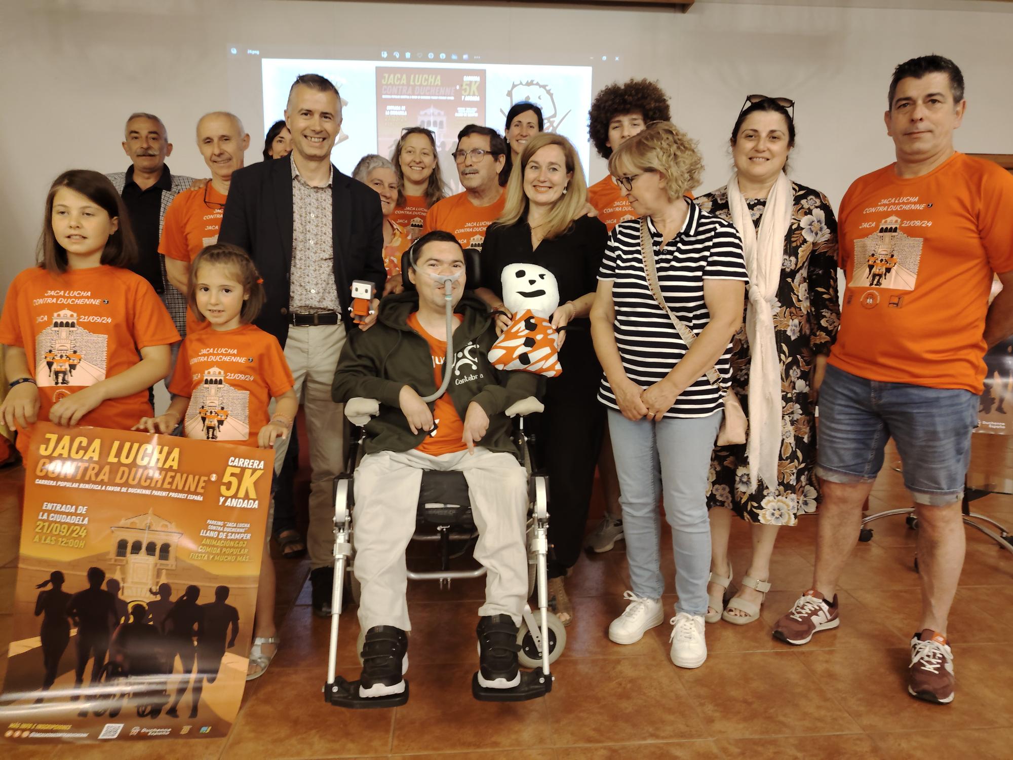Presentación de la 3ª Carrera Jaca lucha contra Duchenne