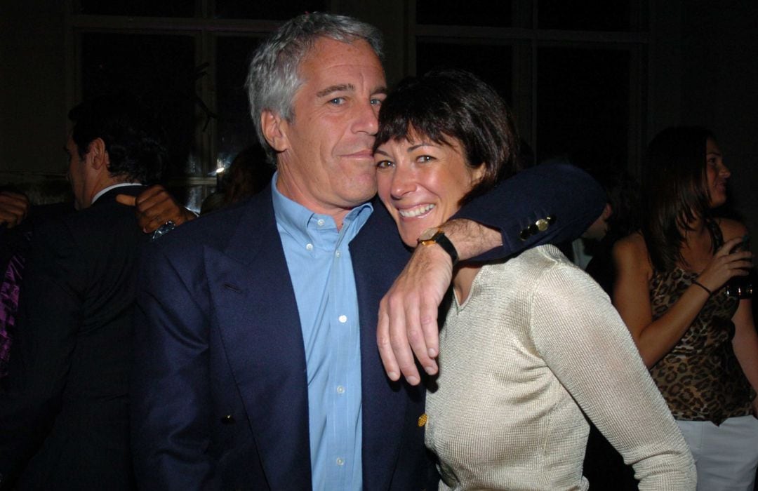 Ghislaine Maxwell y Jeffrey Epstein 