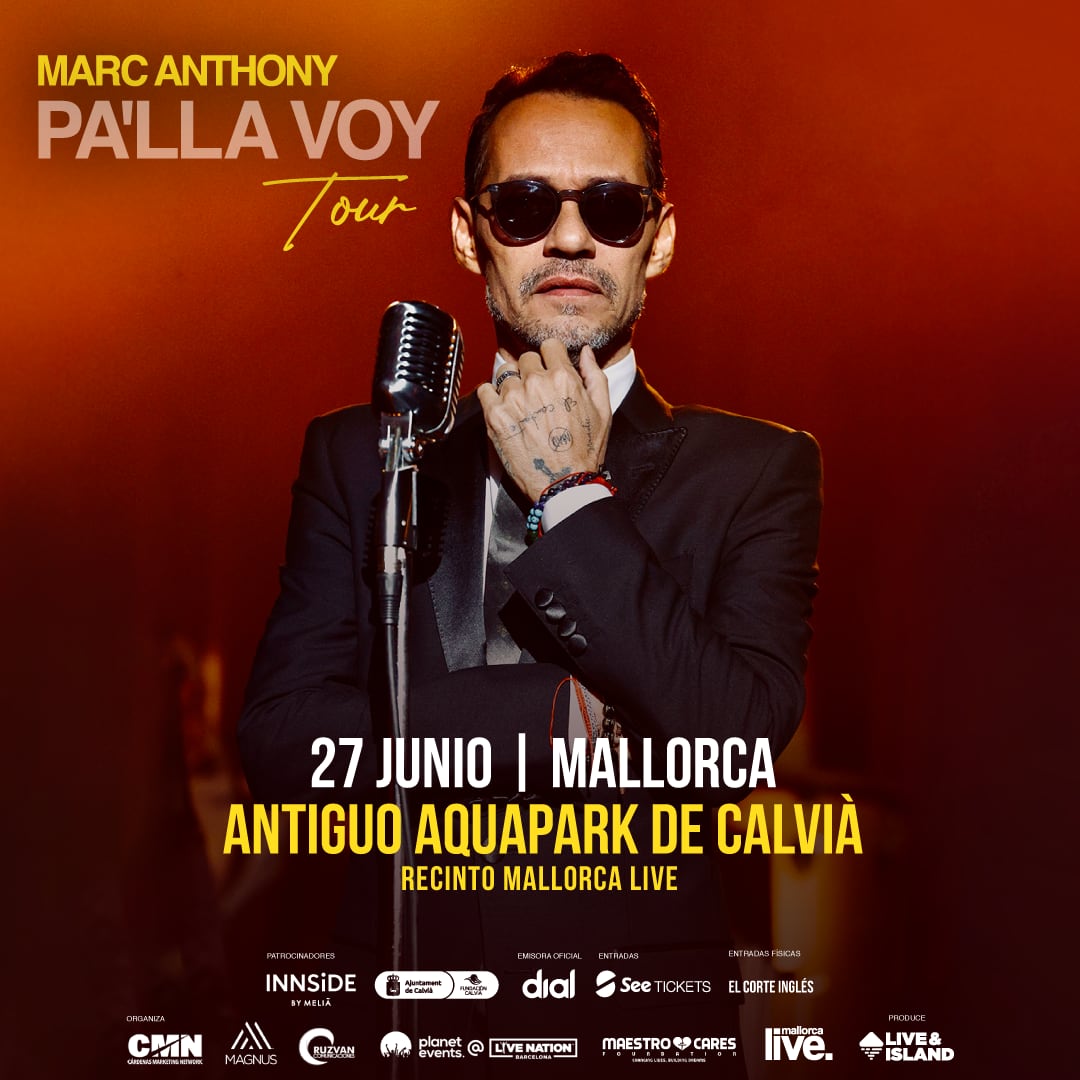 Marc Anthony actuará en Mallorca