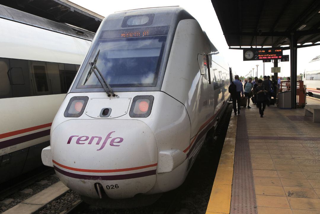 Imagen de archivo de un tren de RENFE