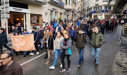 Marcha del Día Internacional de las Personas con Discapacidad en la capital.