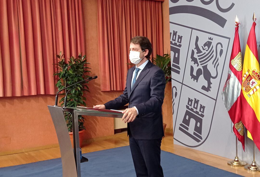 Alfonso Fernández Mañueco, presidente de la Junta de Castilla y León