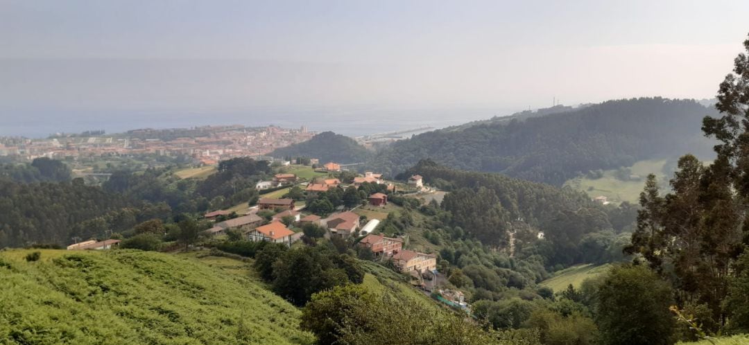 Barrio de Almike en Bermeo