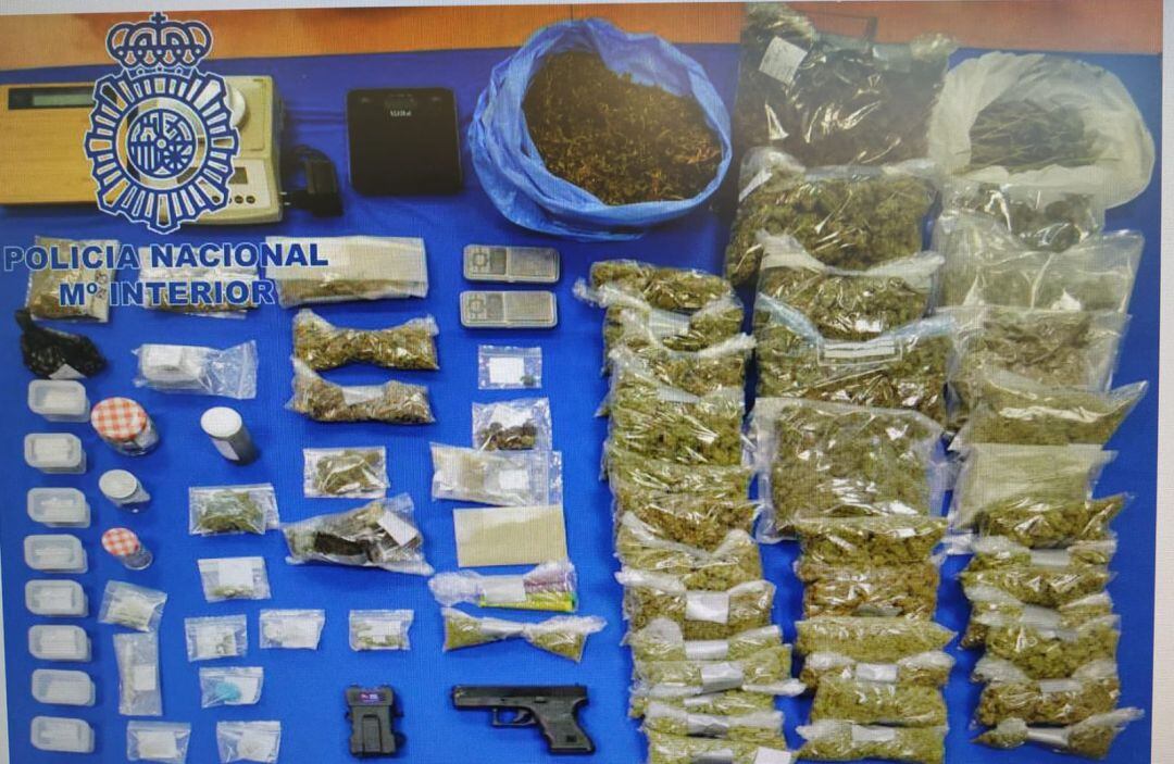 Imagen de archivo de las sustancias intervenidas en febrero pasado