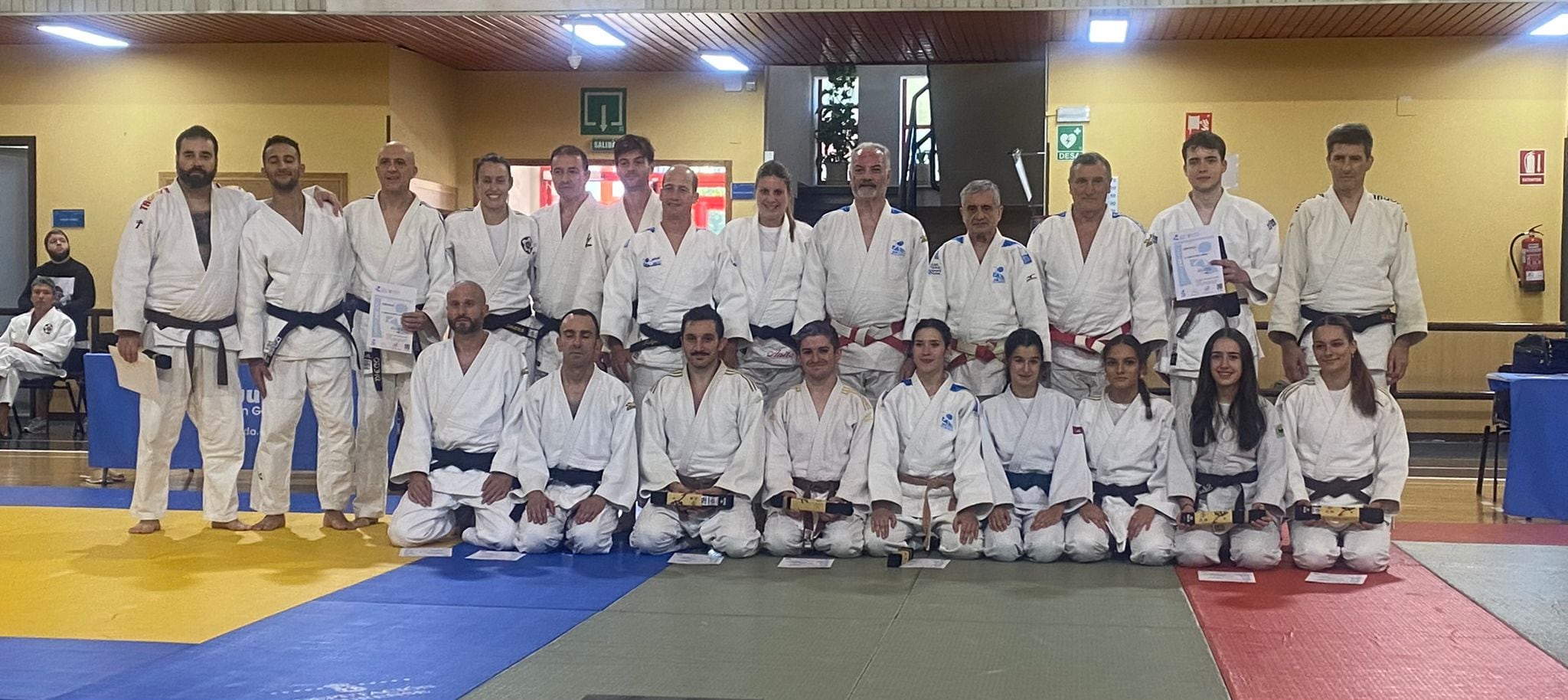 Nuevos Cinturones Negros y ascensos de grado en el Ourense Judo Club Marbel