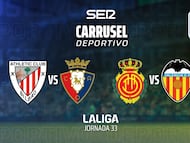 Athletic-Osasuna y Mallorca-Valencia