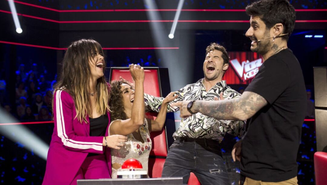 Los coaches de &#039;La Voz Kids&#039; en Antena 3