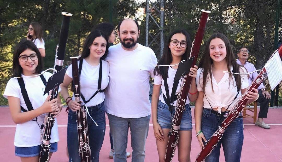 Juanjo Gallego con algunas de sus imágenes