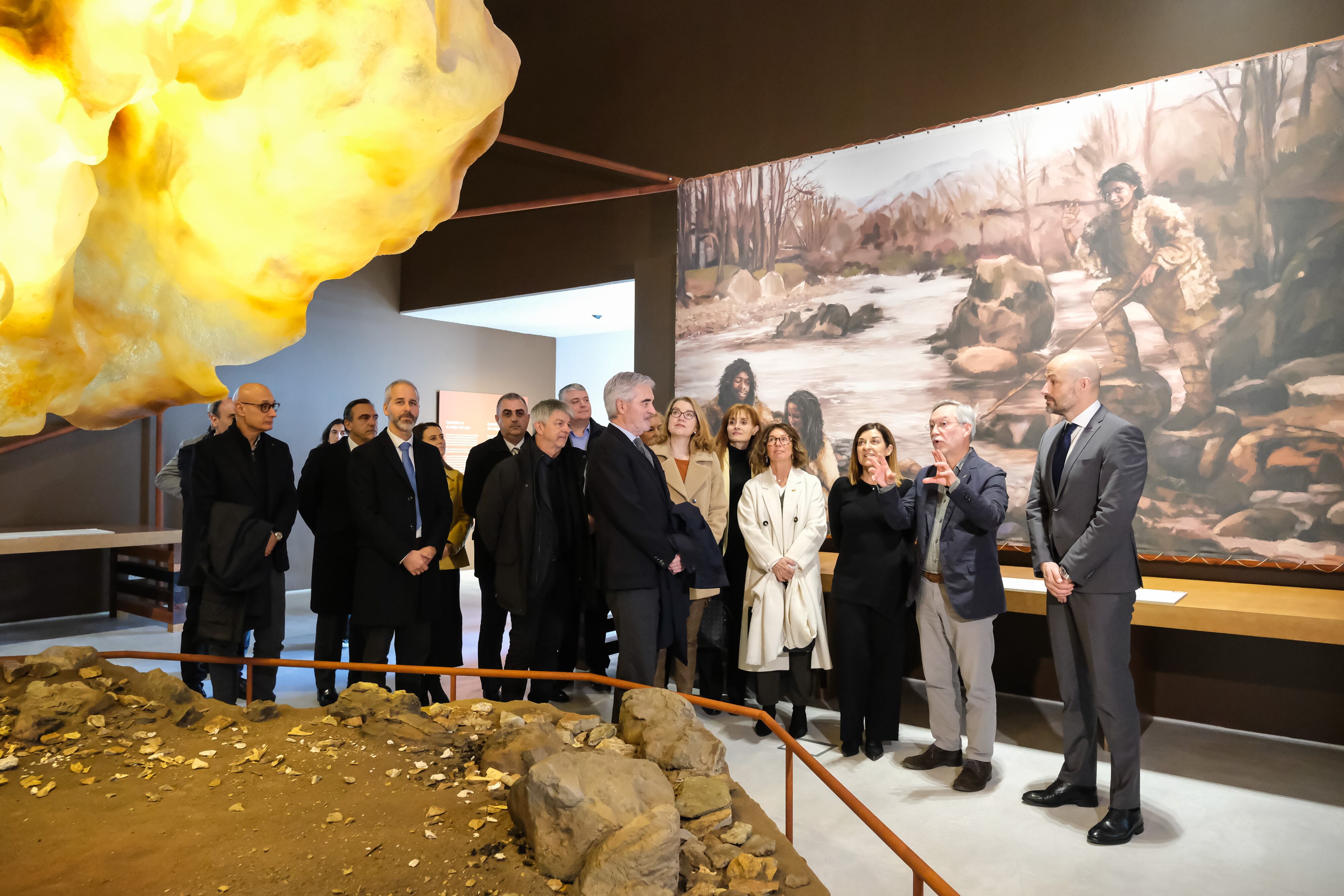 Inauguración del Centro de Arte Rupestre de Cantabria.