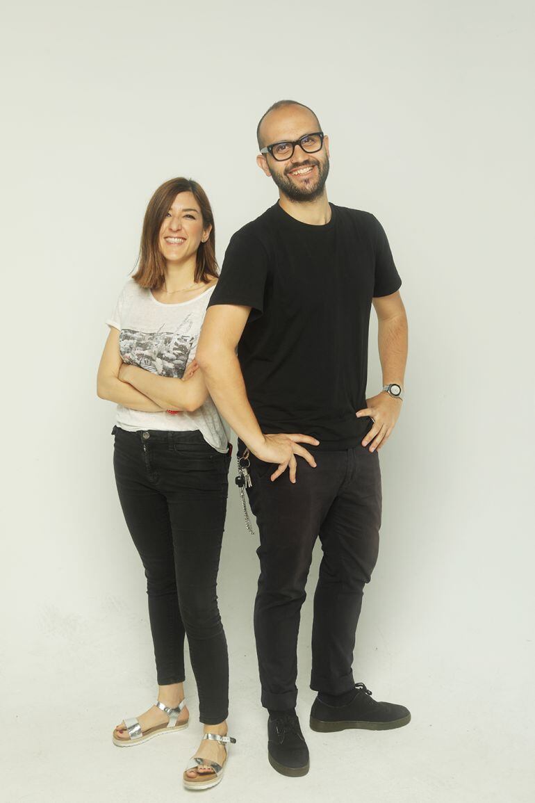 Iago Fernández y Pepa Blanes