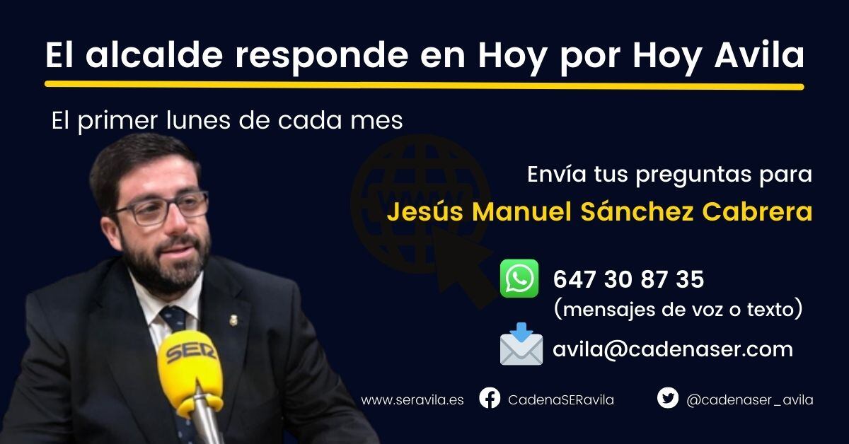 Espacio El alcalde de Ávila Responde