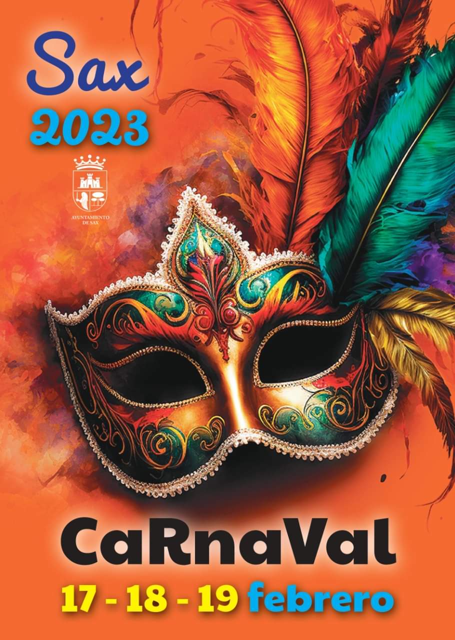 Cartel del carnaval de Sax