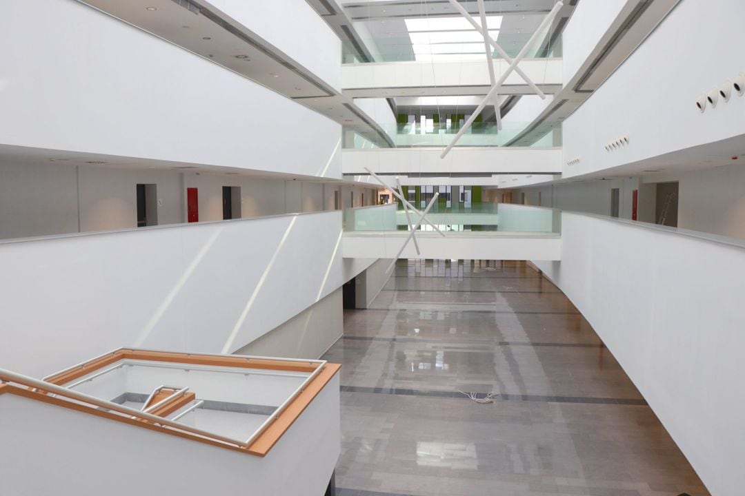 Interior del nuevo Hospital de Toledo