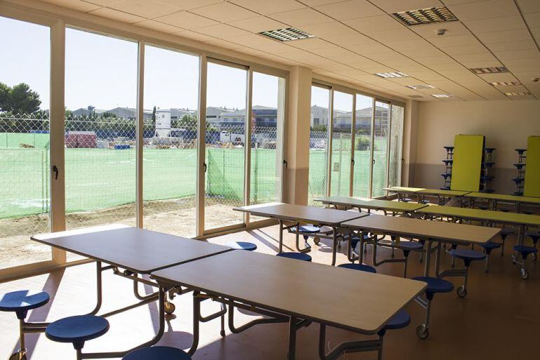 Interior de una de las aulas del Colegio Ánfora