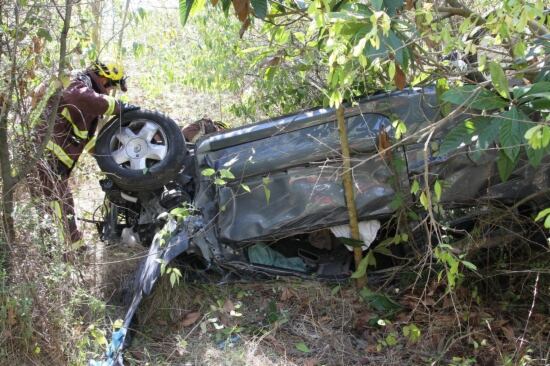 Imatge d'un accident de transit a l'autovia  a-7