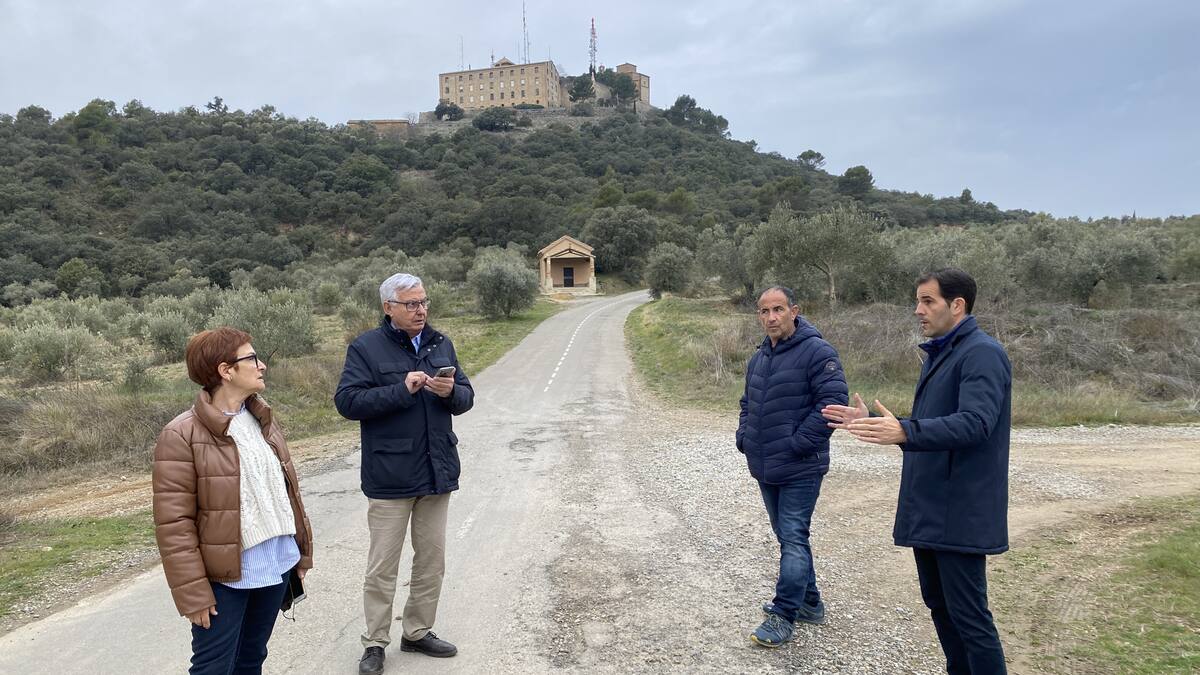 La comarca gestiona la mejora del acceso al monasterio de El Pueyo