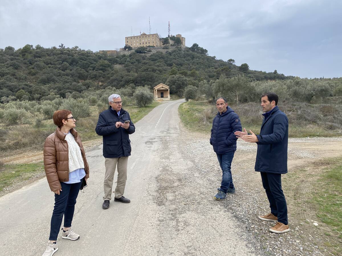 La comarca gestiona la mejora del acceso al monasterio de El Pueyo