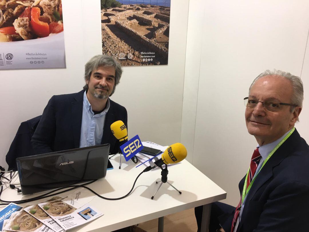 Gabriel Pons explicó los detalles de la venta de parte de Viarges Magón a los micrófonos de la SER en Fitur.