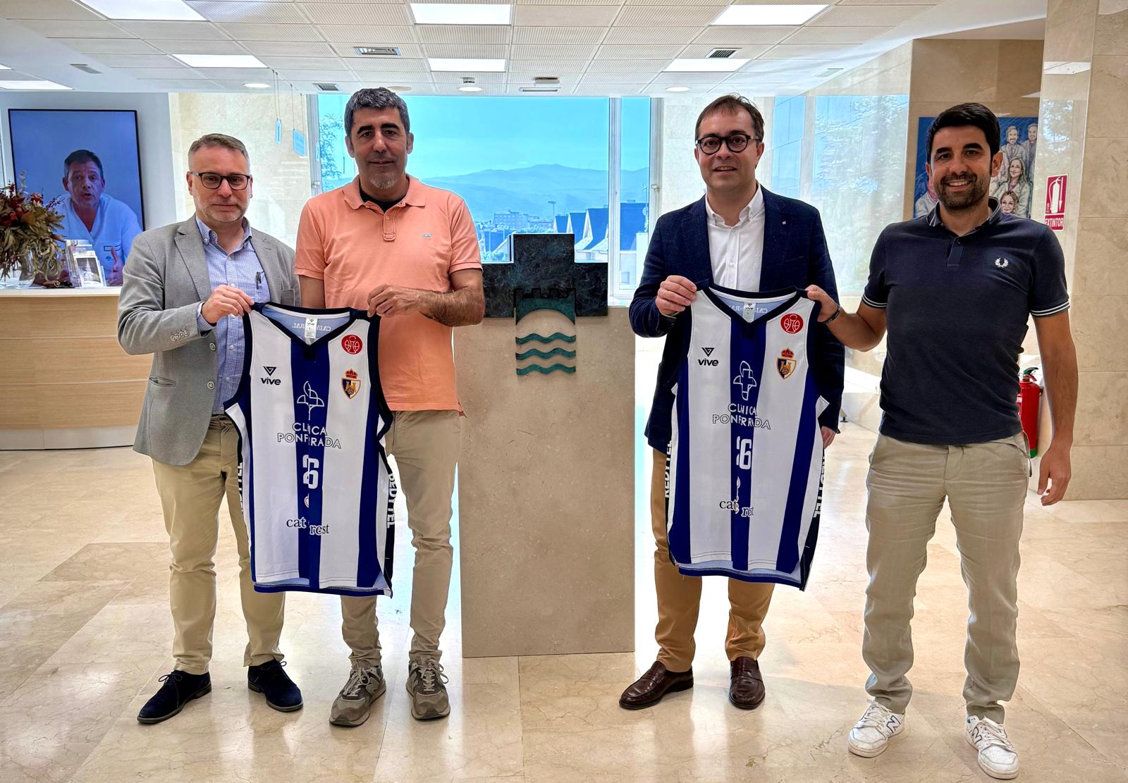 Nueva temporada para Clínica Ponferrada patrocinando al CB Ciudad de Ponferrada